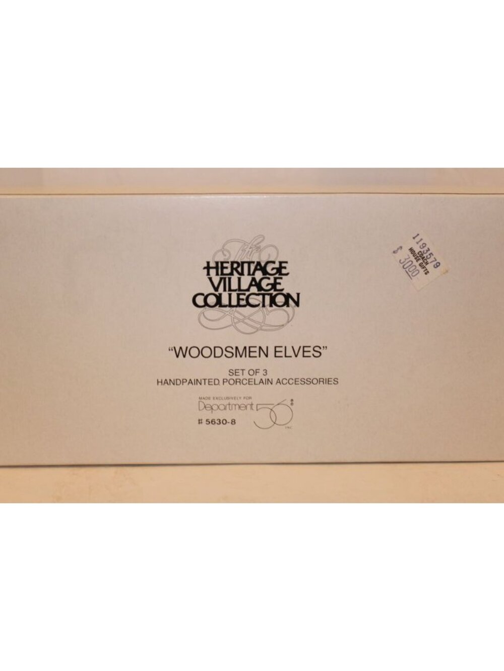 Dept 56  North Pole - Woodsmen Elves - Picture 6 of 6